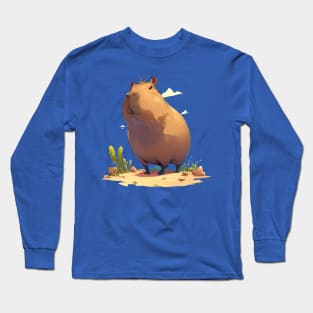 capybara Long Sleeve T-Shirt